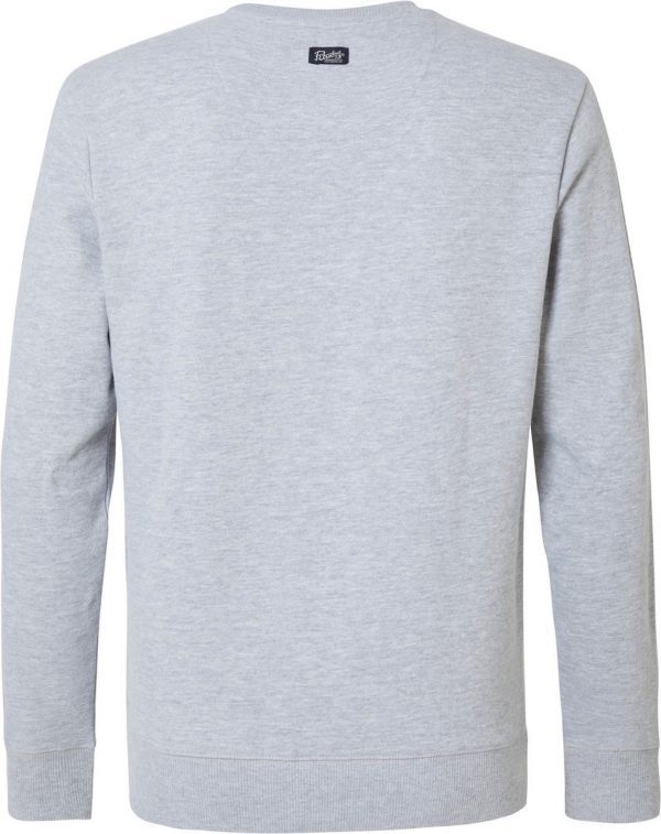 Petrol Industries: Sweater No Barriers - Grey Melange