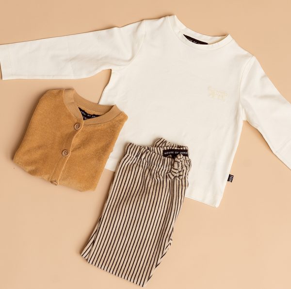 House of Jamie: Long Sleeve Tee - cream